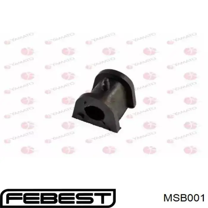 MSB001 Febest casquillo de barra estabilizadora delantera