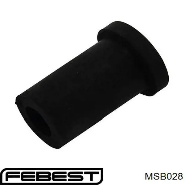Buje de la bisagra del resorte de láminas Febest MSB028