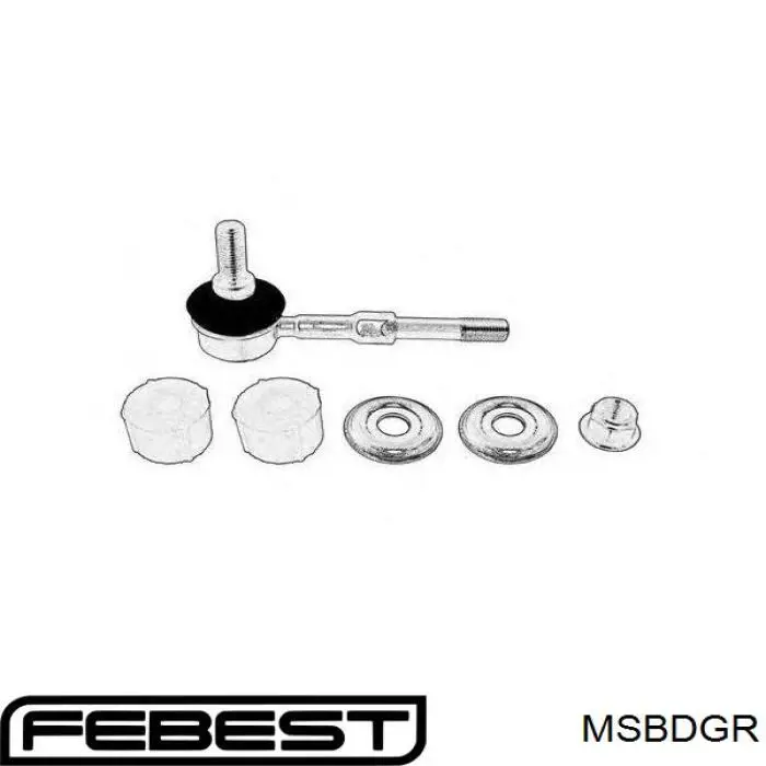 Comprar 57401 Metalcaucho Buje de barra estabilizadora trasera