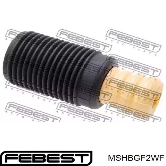 MSHB-GF2WF Febest caperuza protectora/fuelle, amortiguador delantero