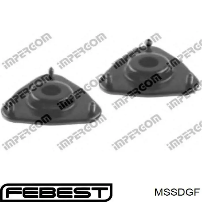 Comprar 57341 Metalcaucho Soporte del amortiguador delantero