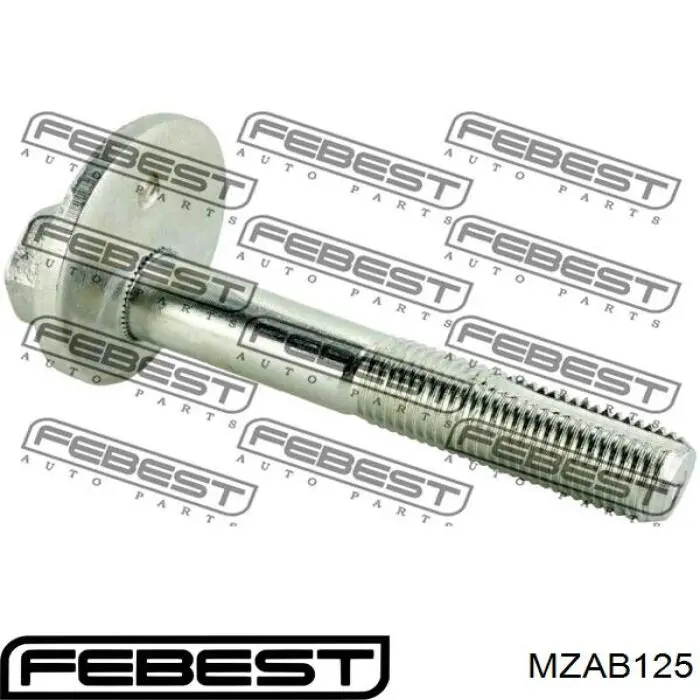 Silentblock del brazo superior de suspensión trasera MZAB125 Febest