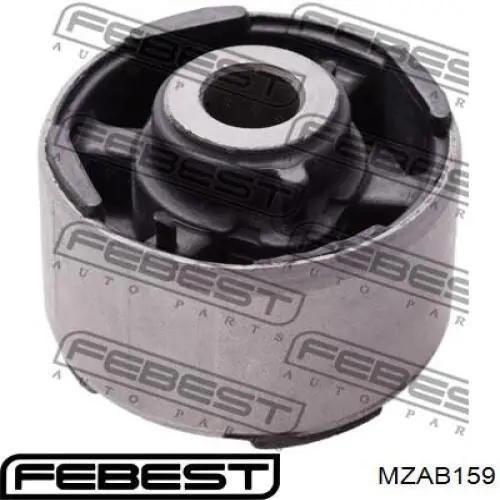 MZ0681 Polycraft Silentblock de la traviesa de montaje del diferencial trasero trasero