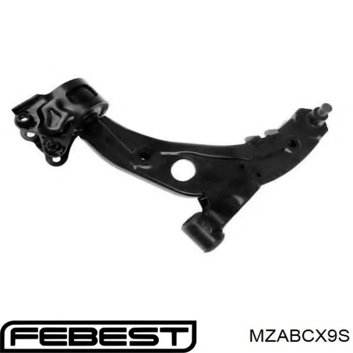 Silentblock del brazo de suspensión MZABCX9S Febest