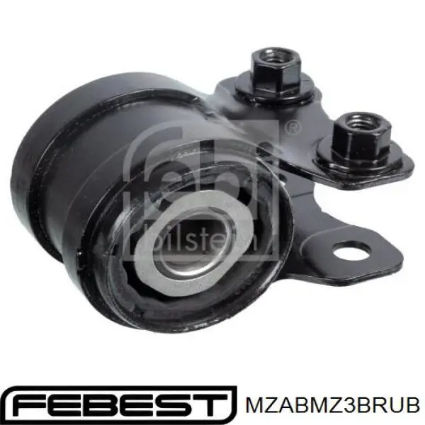 MZAB-MZ3BRUB Febest silentblock de suspensión delantero inferior