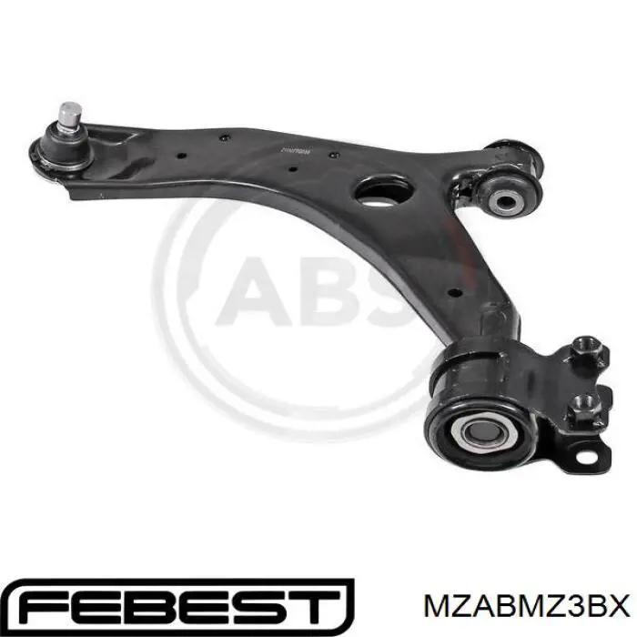 MZAB-MZ3BX Febest silentblock de suspensión delantero inferior