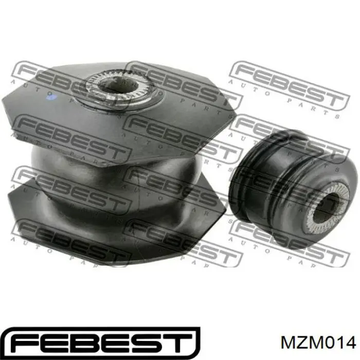Taco de motor trasero Febest MZM014