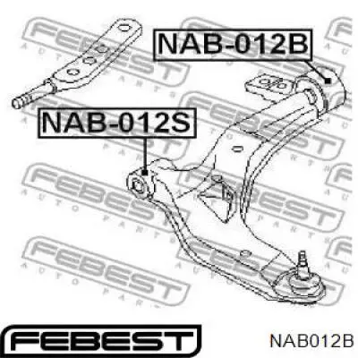  Silentblock del brazo de suspensión Nissan Almera 