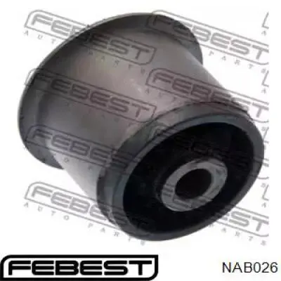 Silentblock delantero del soporte de la traviesa del diferencial trasero Febest NAB026