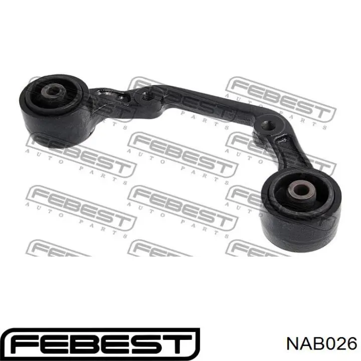 Comprar NAB026 Febest Silentblock delantero del soporte de la traviesa del diferencial trasero