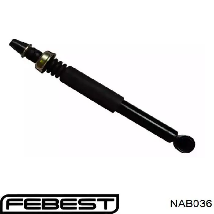 NAB036 Febest silentblock de brazo suspensión trasero transversal