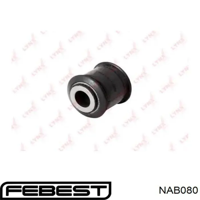 Buje del brazo transversal trasero NAB080 Febest