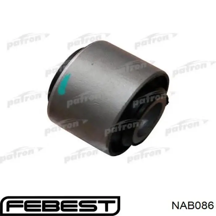 Buje delantero del brazo longitudinal trasero NAB086 Febest