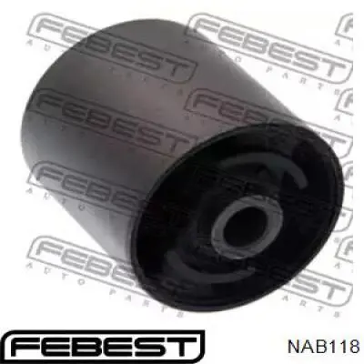 NAB118 Febest suspensión, barra transversal trasera