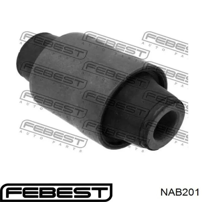 NAB201 Febest silentblock, soporte de diferencial, eje delantero, delantero