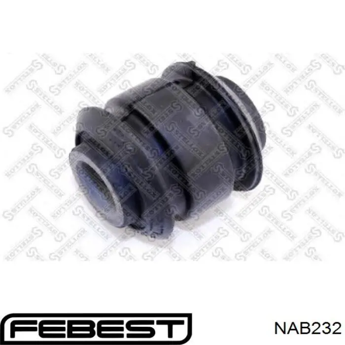 Buje del brazo transversal trasero Febest NAB232