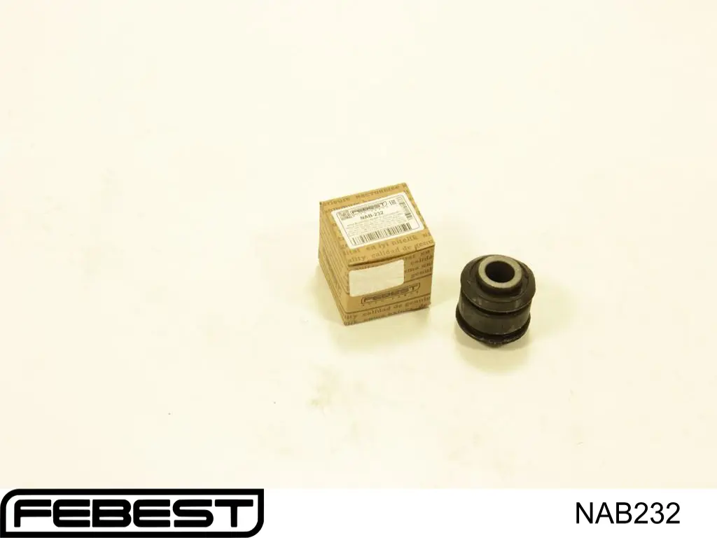 Buje del brazo transversal trasero Febest NAB232 precio, desde 4,27 EUR