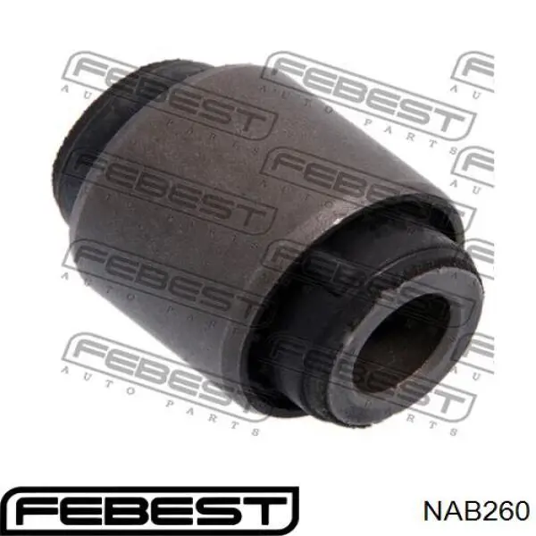 NAB260 Febest casquillo del soporte de barra estabilizadora trasera