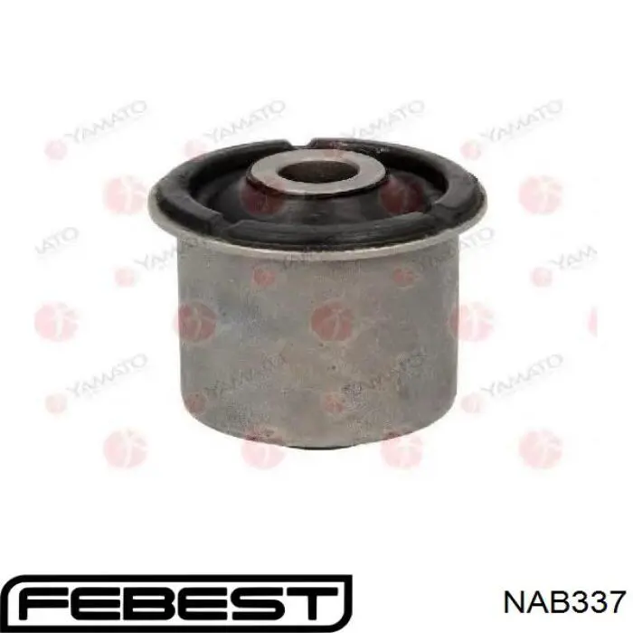 Silentblock del brazo superior de suspensión trasera Febest NAB337