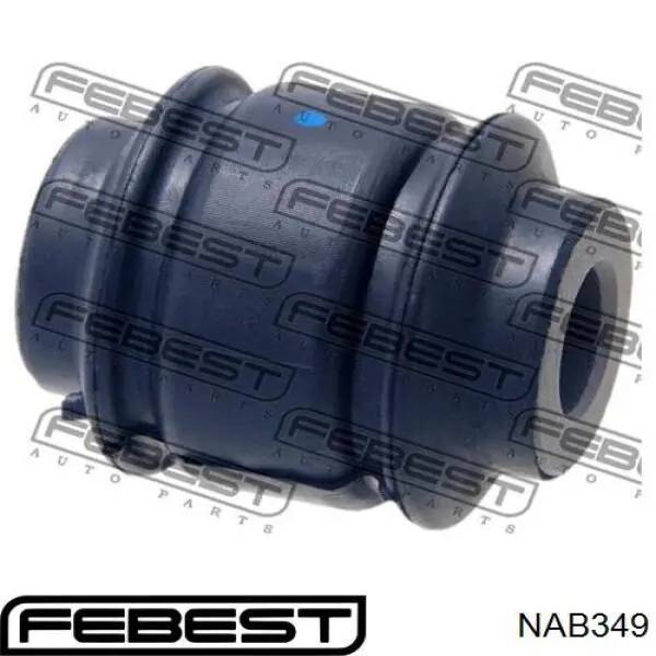 NAB349 Febest silentblock de amortiguador trasero