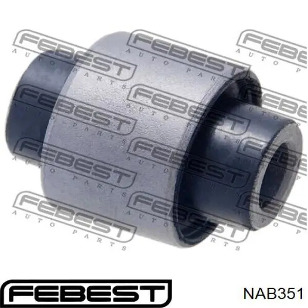 NAB-351 Febest silentblock de amortiguador trasero