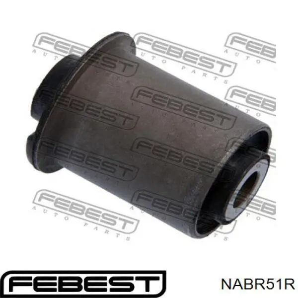 NABR51R Febest Buje del brazo inferior trasero