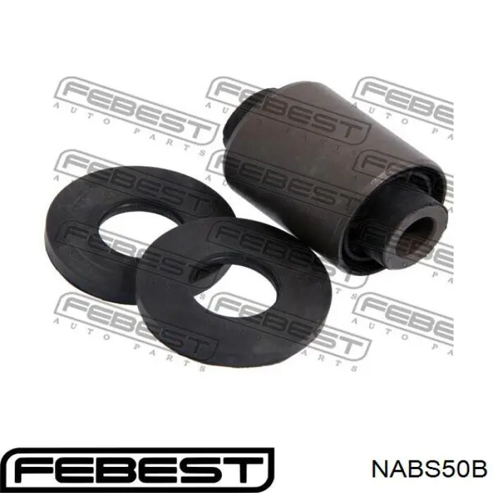 NABS50B Febest silentblock de suspensión delantero inferior