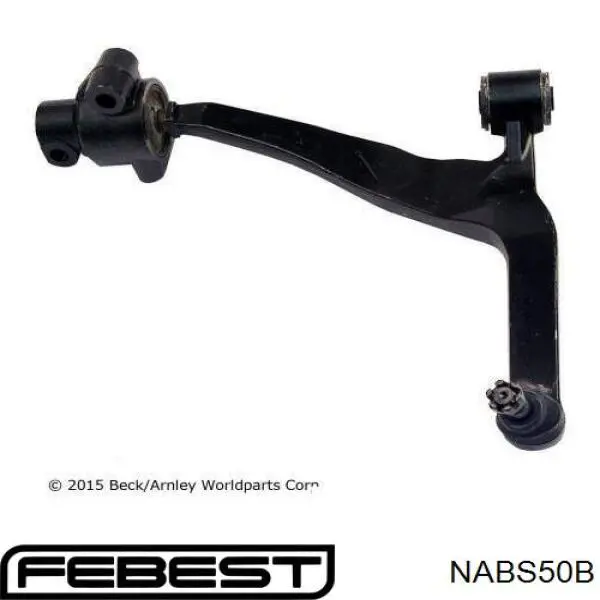 Silentblock del brazo de suspensión NABS50B Febest