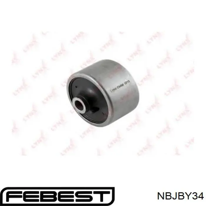 NBJB-Y34 Febest silentblock de brazo de suspensión trasero superior