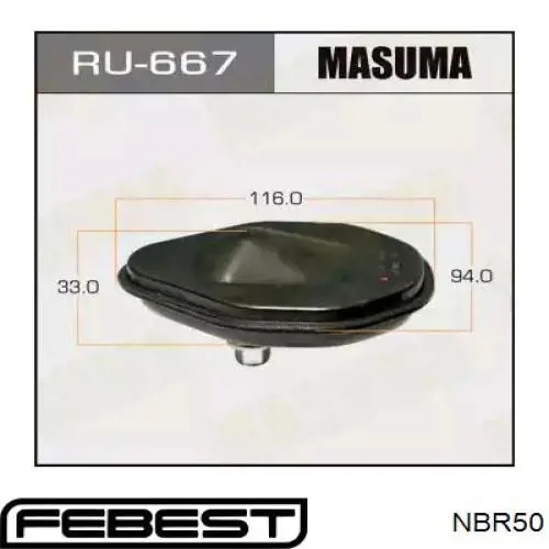 Rodamiento de soporte del amortiguador delantero Febest NBR50 precio, desde 10,59 EUR