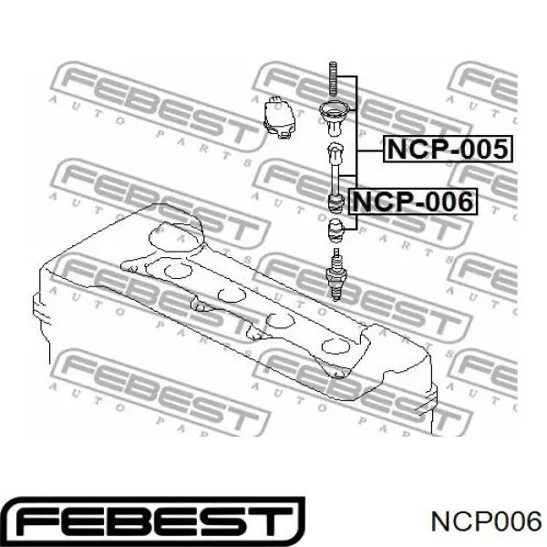Comprar 224656N015 Nissan/Infiniti Terminal de bujía
