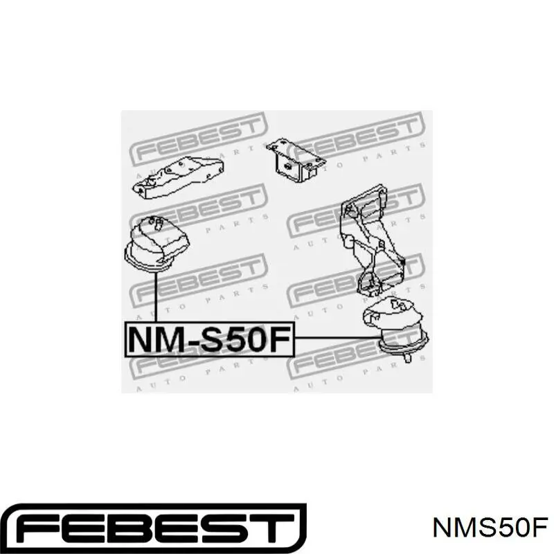 Soporte motor delantero para Infiniti FX (S50)