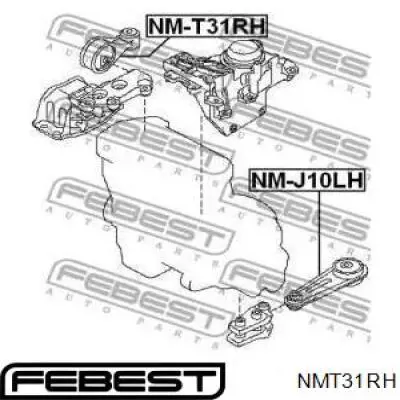 Comprar 11350JY20A Renault (RVI) Soporte superior derecho del motor