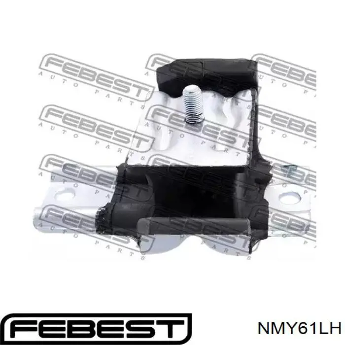 NMY61LH Febest soporte motor izquierdo