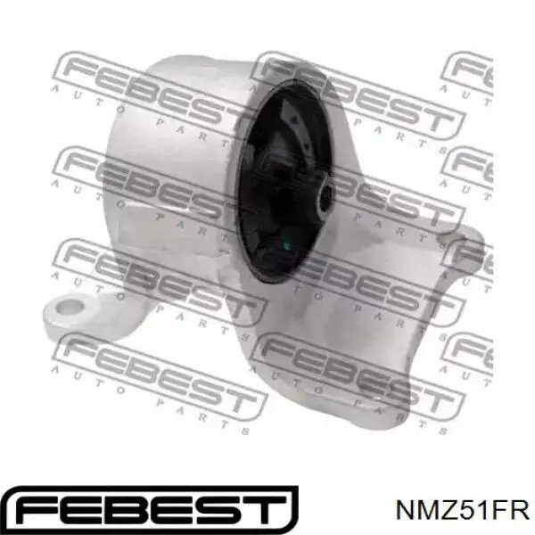 NMZ51FR Febest soporte motor delantero