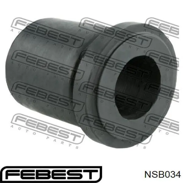 NSB034 Febest silentblock trasero de ballesta trasera