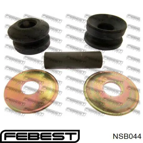 NSB044 Febest kit de reparación, brazos de suspensión