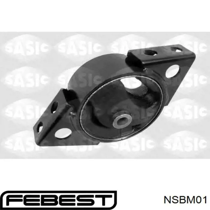 Buje de la viga longitudinal delantera del motor NSBM01 Febest