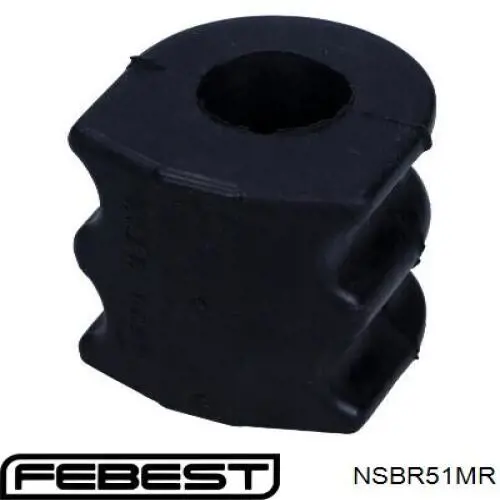 NSBR51MR Febest casquillo de barra estabilizadora trasera