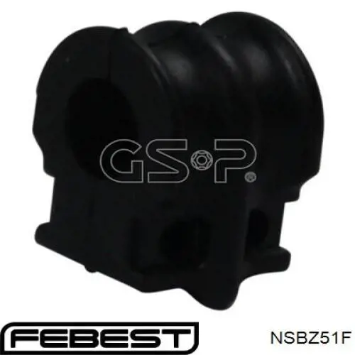 NSBZ51F Febest casquillo de barra estabilizadora delantera