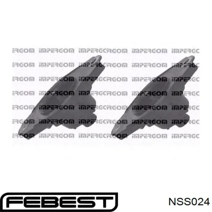 Comprar NSS024 Febest Copela de amortiguador trasero