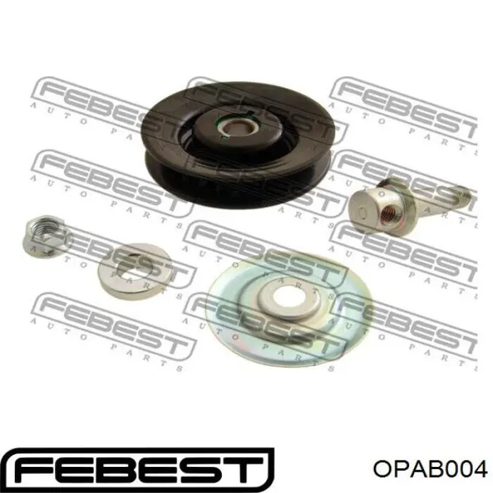 Buje de la mangueta delantera OPAB004 Febest