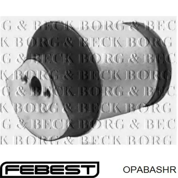 Suspensión, cuerpo del eje trasero Opel Zafira A05