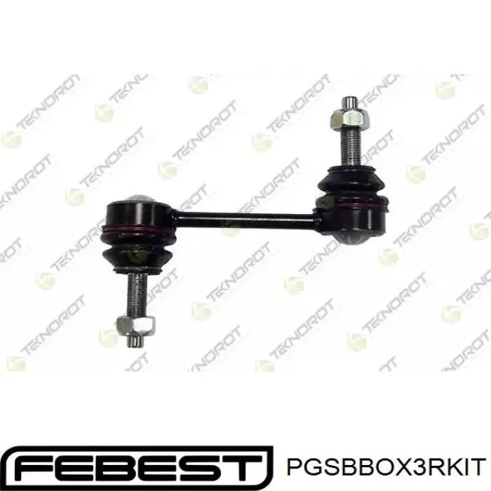 PGSB-BOX3R-KIT Febest casquillo de barra estabilizadora trasera