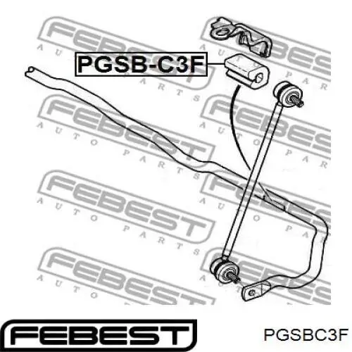 PGSB-C3F Febest casquillo de barra estabilizadora delantera