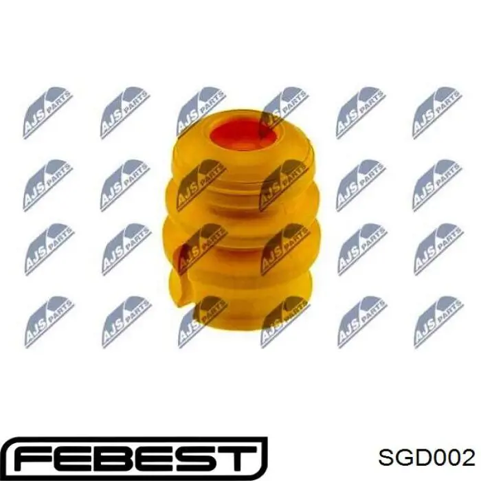 SGD-002 Febest almohadilla de tope, suspensión delantera