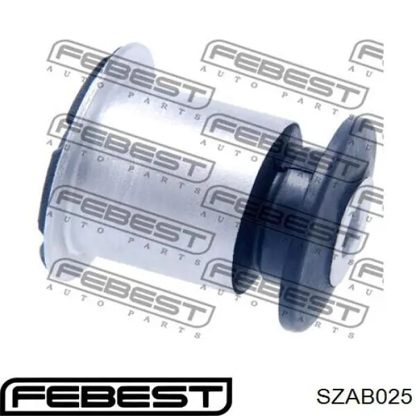 Buje delantero del brazo longitudinal trasero Febest SZAB025
