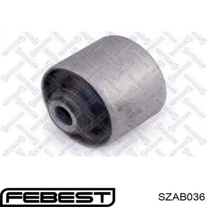SZAB036 Febest Buje trasero del brazo longitudinal trasero