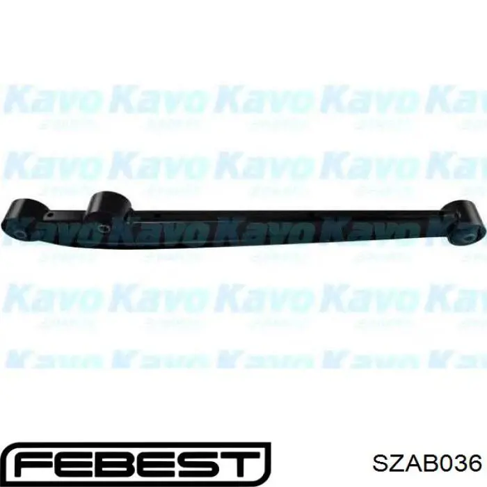 Buje trasero del brazo longitudinal trasero Febest SZAB036 precio, desde 14,79 EUR