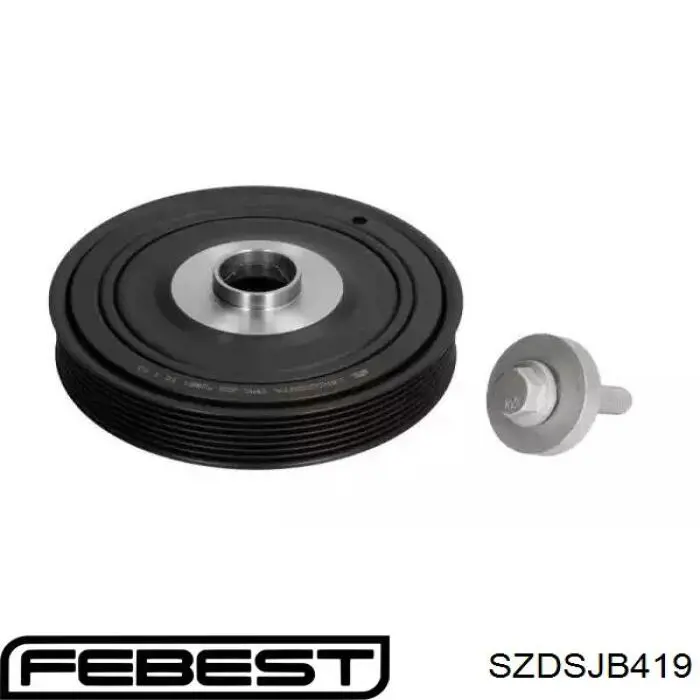 Polea dámper Febest SZDSJB419